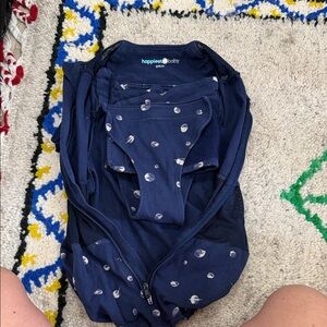 Happiest Baby Navy Swaddle with planets